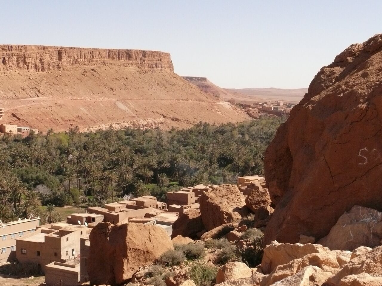 The Largest Oasis In Morocco